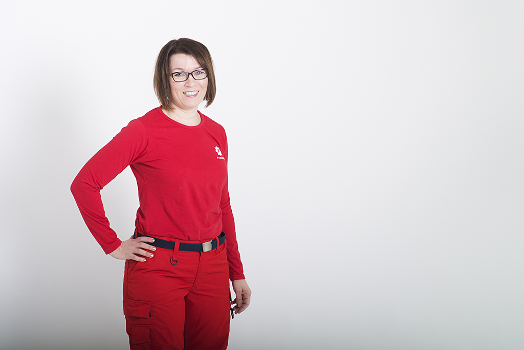 Sanna Kauppinen on vuoden 2015 ensihoitaja.