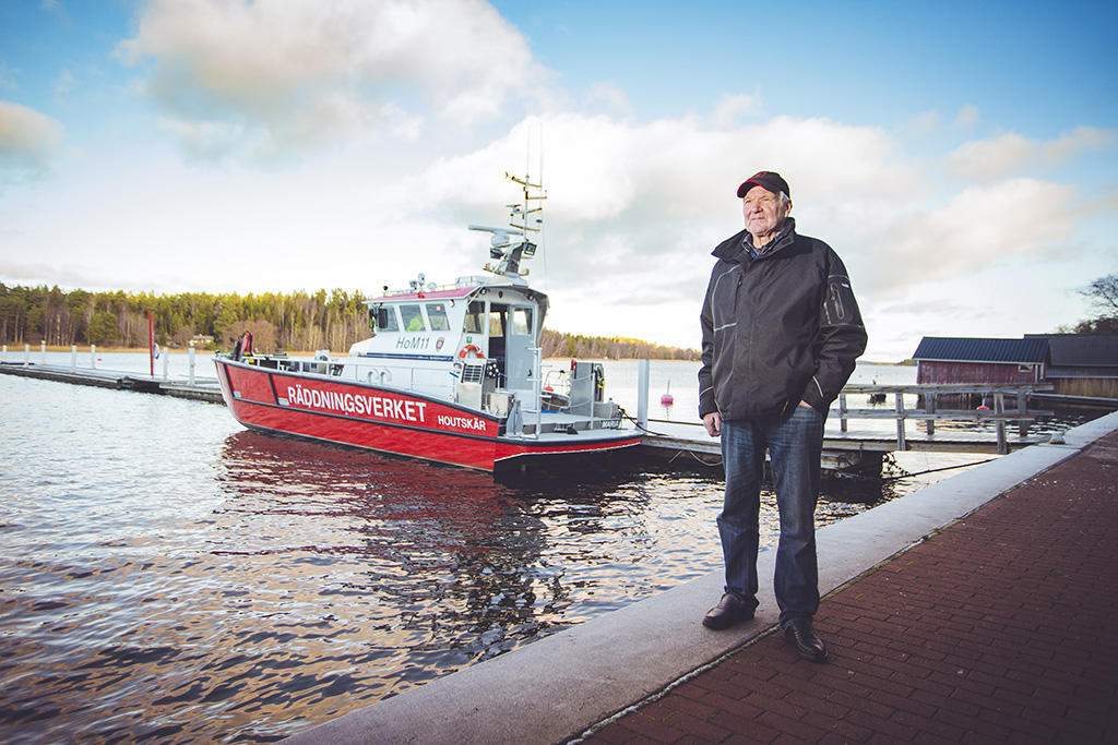 Christer Friis on ollut mukana VPK:ssa vuodesta 1972, Maria-vene marraskuusta 2015.