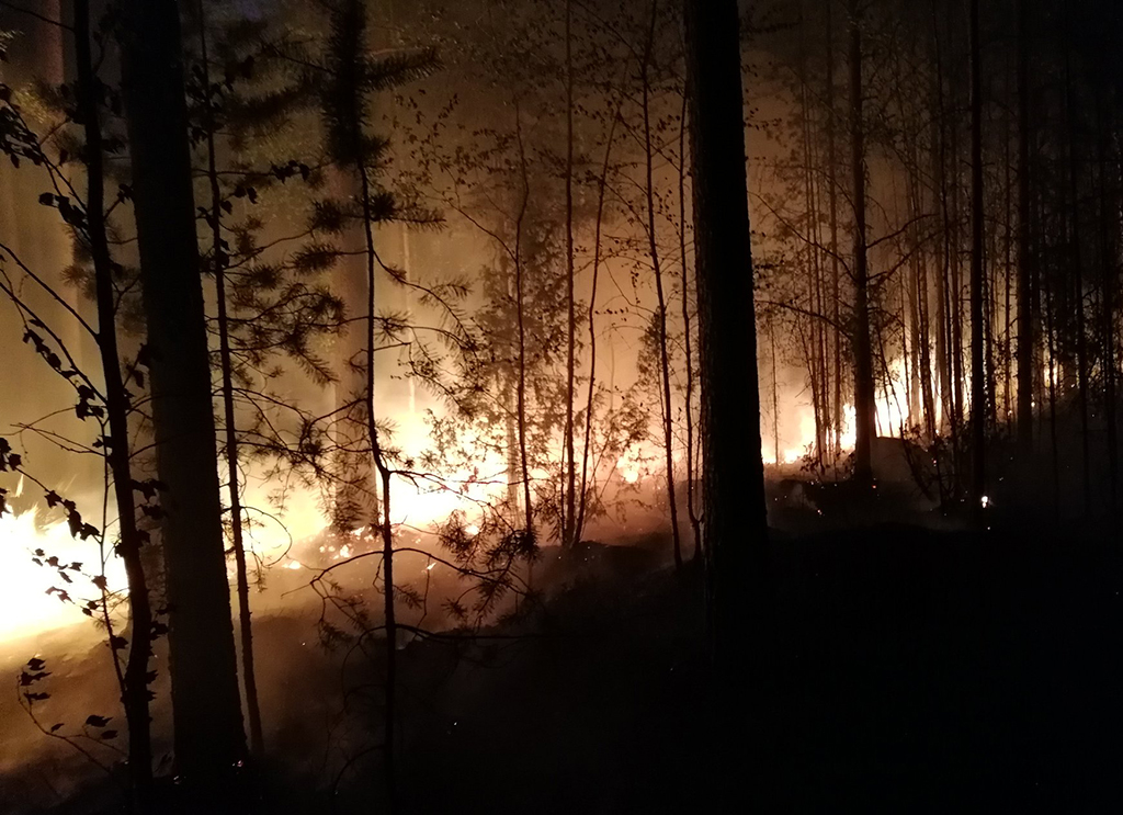 Etelä-Karjalan Savitaipaleella paloi toukokuussa noin kahden hehtaarin suuruinen alue.
