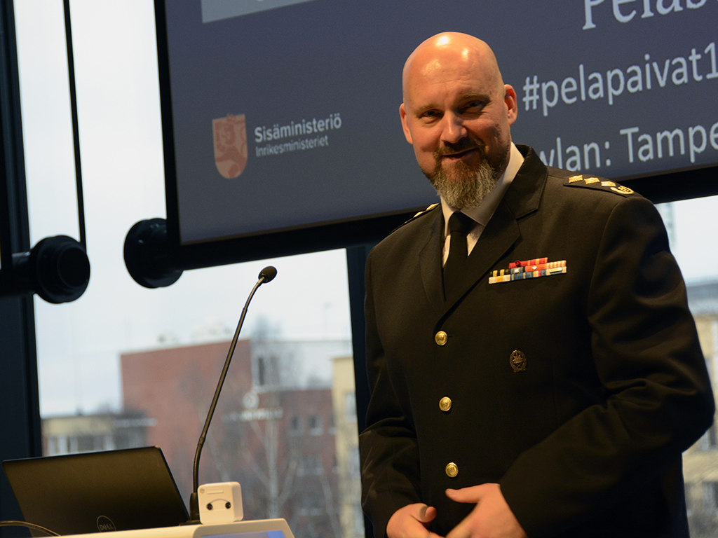 Pelastusylijohtaja Kimmo Kohvakka aloitti pelastusylijohtajana vuonna 2018.