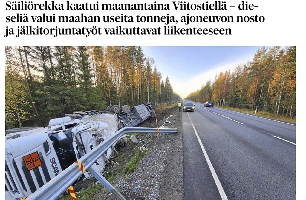Onnettomuudesta uutisoitiin alueen lehdissä, muun muassa Savon Sanomissa.