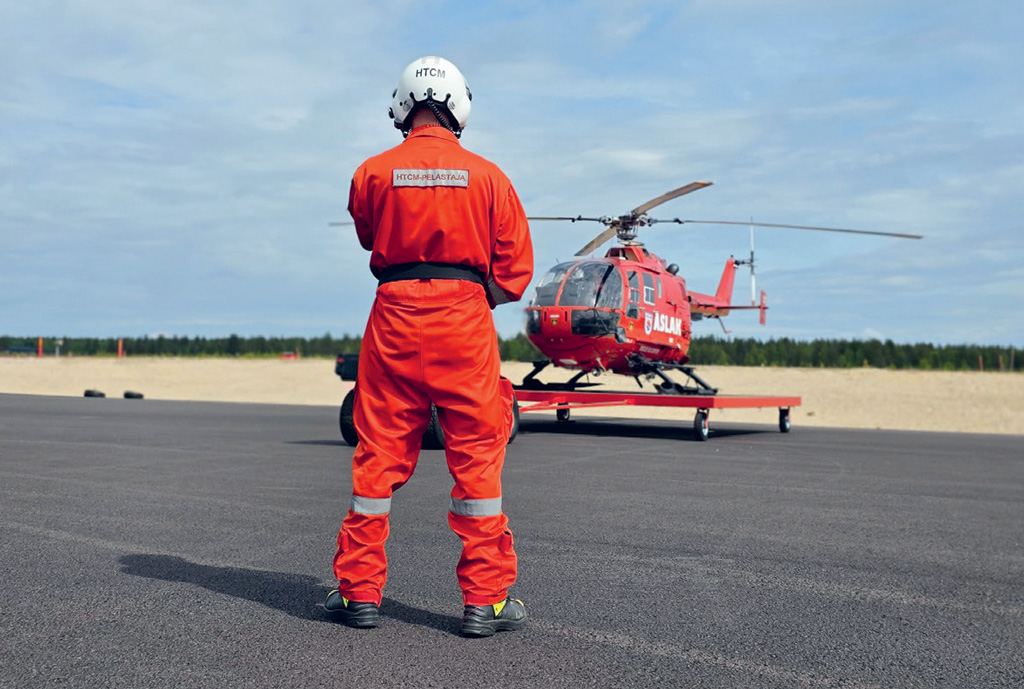 Lisärahoituksella tuetaan Lapin pelastushelikopteritoiminnan valmiutta.