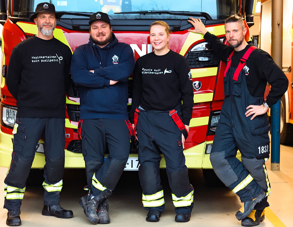 Sopimuspelastaja ry:n perustajajäseniä ovat Kai Högmander (vas.), Eetu Raidisto, Elsa Kankare ja Antti-Pekka Majanen