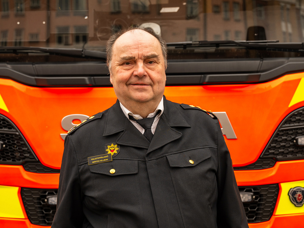 Mårten Hellbomin pitkä ura Helsingin pelastuslaitoksella päättyy