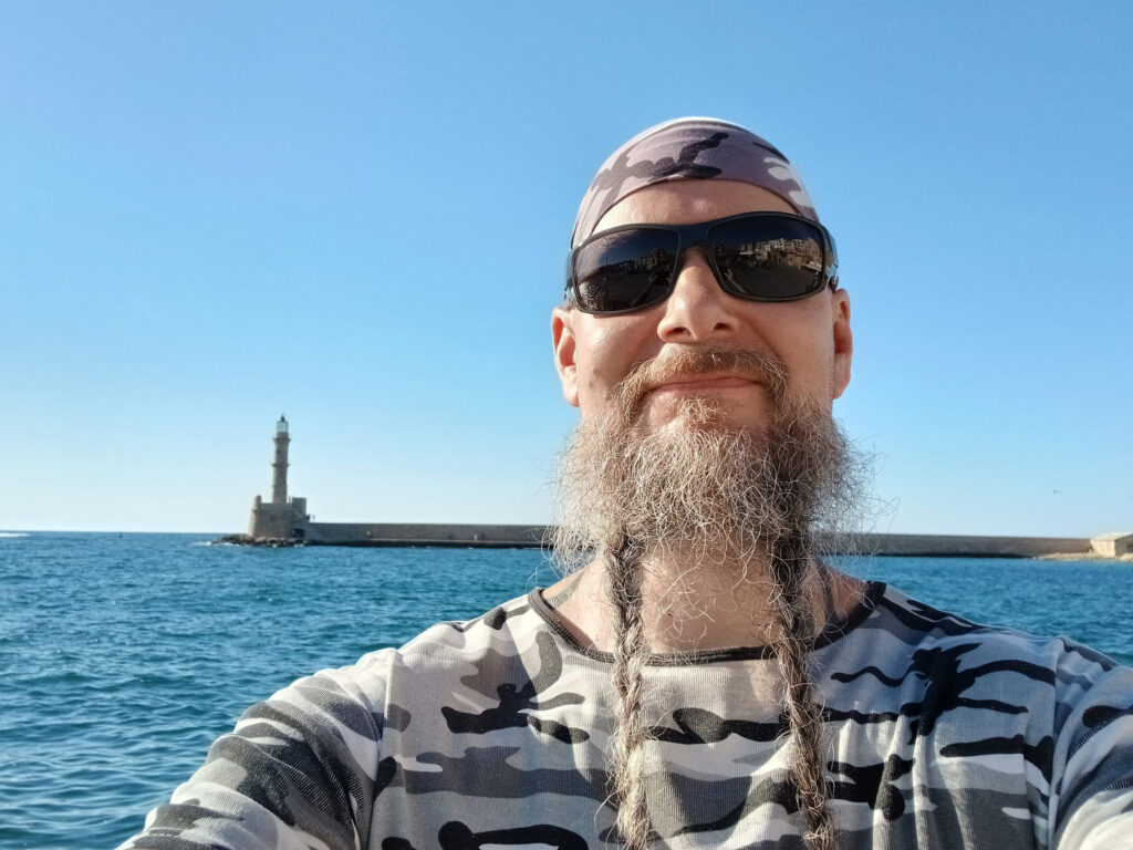 Palomies Juha Louhisto osallistui posttraumatyöpajaan. 