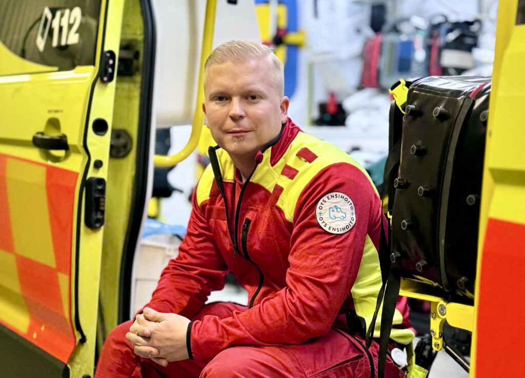 Ensihoitaja ja aluevaltuutettu Tapani Ervastin mukaan Pohjois-Pohjanmaan ensihoitoa on koeteltu.